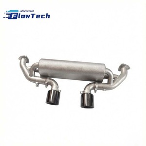 Sistema de escape Catback con válvulas de acero inoxidable T304 para Porsche 911 991/991.1 GT3 3.8l 475 - Product Image 4