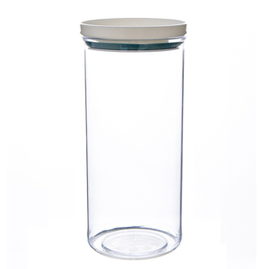 Nhựa trong suốt lưu trữ nhà bếp container với nắp cho thực phẩm và gia vị lọ bảo quản - Product Image 2