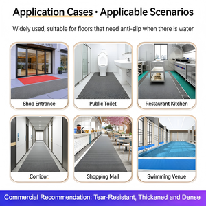 Alfombrilla Antideslizante para Piscina, Fabricada en Fábrica, Hueca, Impermeable, <span class=keywords><strong>de</strong></span> PVC, Alfombrilla Gruesa <span class=keywords><strong>de</strong></span> Plástico para Baño y Cocina - Product Image 6