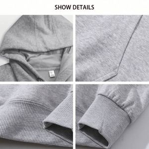 Diseño de Logotipo Personalizado, Sudadera Promocional Lisa para Serigrafía, Uniforme de Trabajo para Equipos, Uniforme Informal para Personal de Empresa, Unisex - Product Image 2