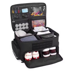 Rembourrage épais imperméable à l'eau Sac à chaussures <span class=keywords><strong>de</strong></span> <span class=keywords><strong>golf</strong></span> à 2 couches Sac <span class=keywords><strong>de</strong></span> coffre <span class=keywords><strong>de</strong></span> <span class=keywords><strong>golf</strong></span> Organisateur <span class=keywords><strong>de</strong></span> coffre <span class=keywords><strong>de</strong></span> <span class=keywords><strong>golf</strong></span> - Product Image 1
