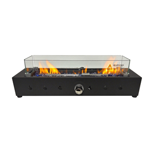 Modern Portable Freestanding Outdoor <b>Fire</b> <b>Pit</b> <b>Table</b> Natural Gas Eco-Friendly Indoor/Outdoor Patio Party Use 40000BTU - Product Image 4