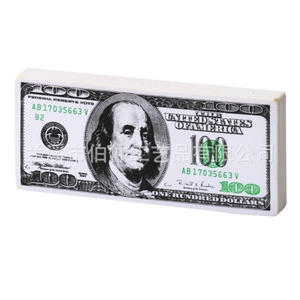 Pelota Antiestrés de PU con Forma de Dinero, Juguete de Simulación de 100 Dólares, Alivio de la Presión, Unisex, Pelota de Plástico Blanca - Product Image 1