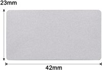 Étiquettes à gratter de forme rectangulaire pour les billets, création de cartes de tirage au sort, utilisation pour la fête