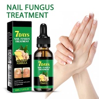 Traitement réparateur pour ongles en 7 jours, 30 ml, marque privée, extrait de gingembre, répare les ongles abîmés, renforce la croissance des ongles