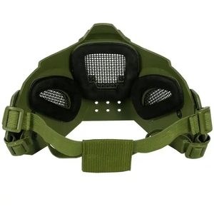 Iron Warrior Motorcycle CS Party Máscara protectora táctica de media cara <span class=keywords><strong>Adaptable</strong></span> al <span class=keywords><strong>casco</strong></span> rápido - Product Image 2