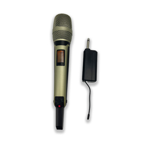 JGM WM-4 professionale portatile ricaricabile microfono Wireless 2.4G palmare dinamico per il canto Karaoke - Product Image 2