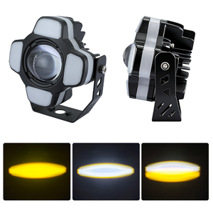 Projecteur universel JHS pour <span class=keywords><strong>moto</strong></span>, forme prune, design à lentille unique, faisceau clair, phare antibrouillard, éclairage de véhicule durable, <span class=keywords><strong>gadget</strong></span> - Product Image 5
