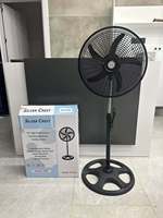 Ventilateur de sol électrique le plus vendu avec puissance éolienne forte, mécanisme en plastique durable, compatible AC, adapté à un usage domestique