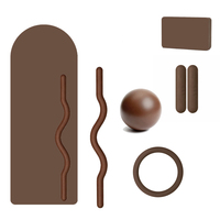 Ensemble de 6 pièces pour Yoga et Pilates : Tapis en caoutchouc naturel PU, Anneau lesté en silicone, Barre ondulée – Kit professionnel pour studio et usage domestique