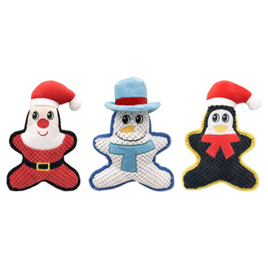 Série de Noël Jouet en peluche écologique <span class=keywords><strong>pour</strong></span> <span class=keywords><strong>chien</strong></span> Ananas Velours Résistant aux morsures avec son Bb Barking - Product Image 5