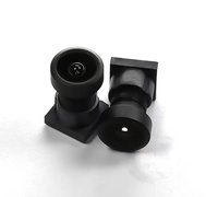 Objectif CCTV 1/5 pouce, EFL 1,7 mm, grand angle, champ de vision 135 degrés, objectif fisheye M7 pour mini caméra cachée, objectif à faible distorsion, vente en gros EFL