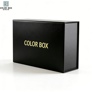 <span class=keywords><strong>Cajas</strong></span> de Papel de Lujo Rígidas a Medida con Cierre Magnético, Logotipo Personalizado, Reutilizables, con Asa de Cartón Brillante Cortada con Láser - Product Image 3