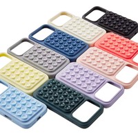 Support de téléphone magnétique double face en silicone pour PC, étanche, anti-corrosion, mains libres, réglable, pour bureau/voiture/lit