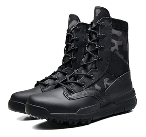 Botas de Combate TSB20 Color Marrón Oscuro, Ligeras, para Entrenamiento de Infantería, para Desierto, con Suela de Goma + EVA, Transpirables - Product Image 3