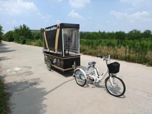Nuevo Diseño de Triciclo Móvil <span class=keywords><strong>para</strong></span> Café al Aire Libre, Bicicleta de Comida en Venta, Puesto de Barbacoa con Parrilla - Product Image 5