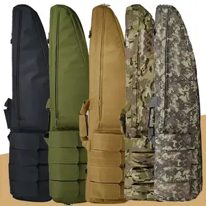 Bolsa de pistola táctica 98cm/118cm tiro caza Molle bolsa caso pistola llevar bolso de hombro equipo