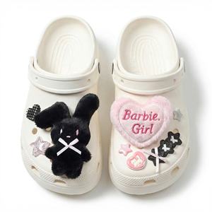 Zuecos de Plataforma Planos, Suaves, Antideslizantes, Impermeables, Reciclables, de Verano, de Moda, de EVA, con Diseño de Dibujos Animados, Modelo Mary Jane para Mujer - Product Image 3