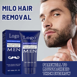 <span class=keywords><strong>Crème</strong></span> d'épilation pour hommes Instrument d'épilation de la barbe faciale pour hommes Cire d'épilation de la barbe - Product Image 2