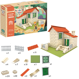 2024 Sản phẩm Bán Chạy tự làm khối nhà xây dựng & Mô hình xây dựng xi măng trẻ em chơi nhà đồ chơi jouets đổ enfants - Product Image 6