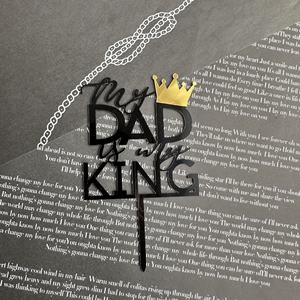 Nouvelle arrivée Super papa <span class=keywords><strong>meilleur</strong></span> papa jamais heureux fête <span class=keywords><strong>des</strong></span> pères gâteau topper pour décorations de gâteau approvisionnement de fête - Product Image 5