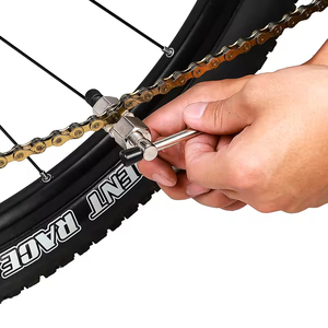 JUB 5 PCS Bicycle Repair Tool Set-Freewheel Remover <strong>Spoke</strong> <strong>Wrench</strong> &amp; Bottom Bracket Extractor Steel Bike Chain Brake Maintenance - Product Image 5