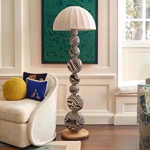 Moderne, Schlichte Designer Stehlampe, Handbemalte Zebra-Kunst, Nordischer Antiker Stil, Hochwertiges, Leichtes, Luxuriöses Dekoratives Licht - Product Image 2