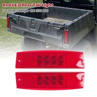 Feu arrière rectangulaire LED rouge Yongjin 2411450 pour Polaris Ranger 400 570 800, système d'éclairage automobile
