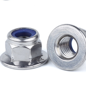 Nhiệm vụ nặng nề ISO 7040 DIN 985 DIN 10511 thép không gỉ 304 tiêu chuẩn Hex Nylon khóa hình lục giác nylock NUT - Product Image 2