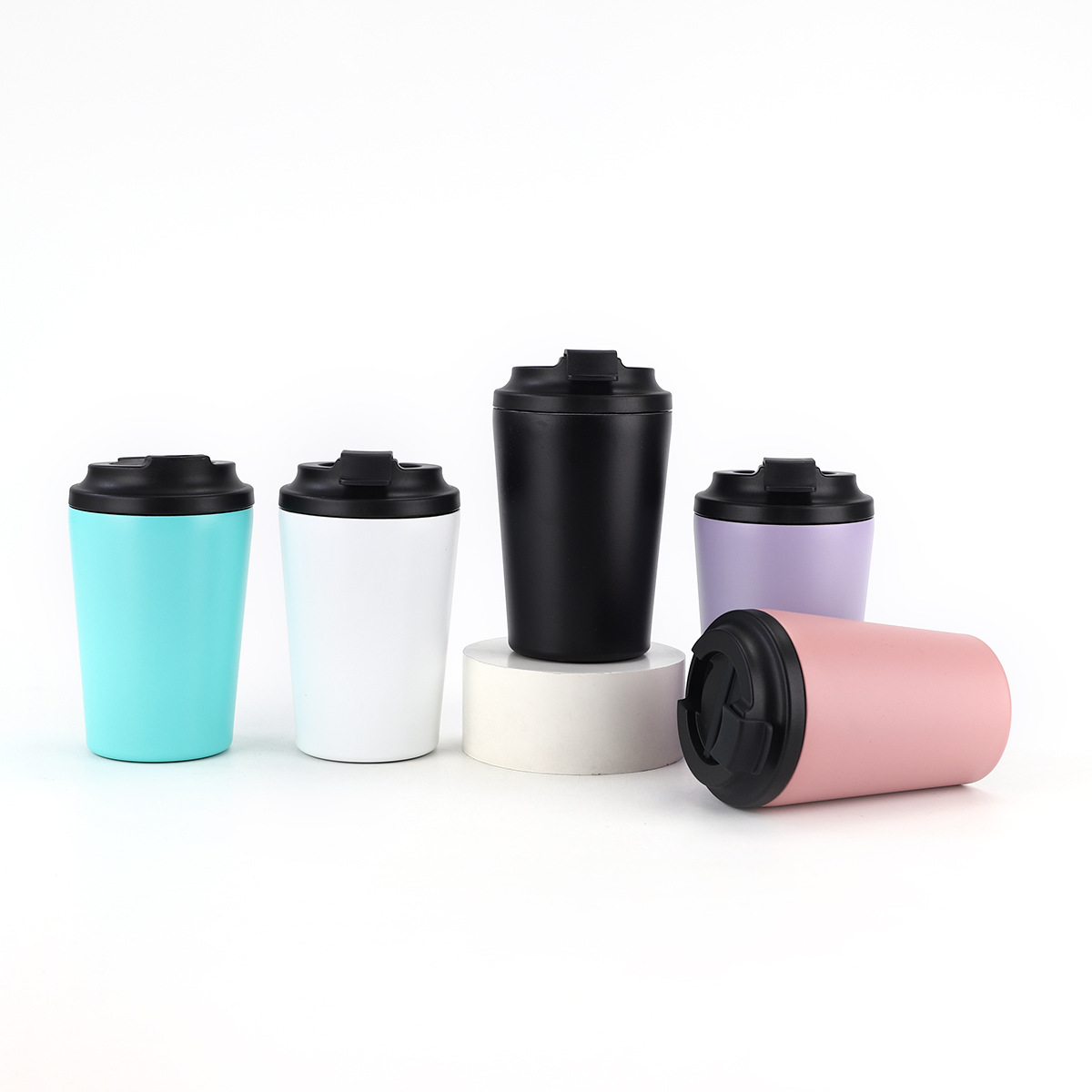 Bottiglia Termica Mini 300ml Acciaio Inox - Rose Gold - Tenuta Caldo 8 Ore - Design Compatto - Foto 6