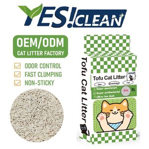 Litière pour chat YesClean écologique - Agglomération rapide, contrôle des odeurs, formule sans poussière |   2,8 kg - Product Image 1