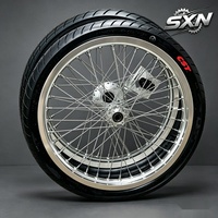 Kit de roues Supermoto haute performance de 17 pouces pour Talaria XXX X3 MX3 MX4 MX5 Sur-Ron Light Bee, jantes en aluminium CNC, kit de pneus de route