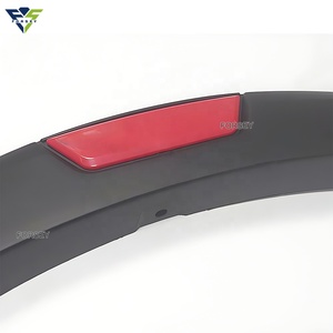 Style d'OEM de fusée d'aile noire mate d'ABS pour Nissan Navara Np300 2021 + passage de roue d'aileron de boue - Product Image 6