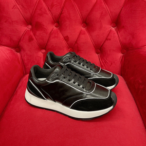 Chaussures de créateur de luxe pour hommes, confortables, antidérapantes, sportives, en cuir véritable, décontractées, formelles, pour le bureau et le quotidien - Product Image 3