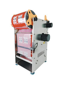 ケータリング & テイクアウト業界のギアドライブ付き食品包装ポーチ & フィルム用トレイシール機 - Product Image 3