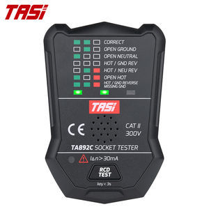 TASI TA892C UK Plug British Wall Socket Voltage <strong>Tester</strong> 175V~250V Range Voice <strong>RCD</strong> GFCI Digital Display (2.0%+2) Accuracy - Product Image 3