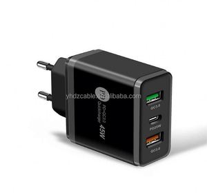 PD20W Fast Charging Mobile Phone Charger 5V3A EU US <b>UK</b> <b>Plug</b> PD+2USB Multi Port <b>Adapter</b> Charging Head - Product Image 6