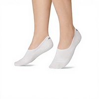 Chaussettes de travail en tricot rayées, longueur cheville, avec renforts sur les orteils et le talon, soutien de la voûte plantaire, en coton
