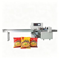 Machine d'emballage automatique pour aliments instantanés et snacks - Emballeuse flow pack