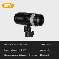 OEM ODM anti-parlama odak Video ışığı 110V 245V Ra95 2.4G Cob 20W 3200K 6500K fotoğraf gece çekim Led fotoğraf ışığı