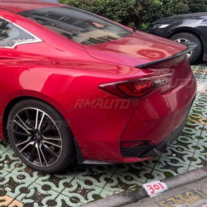 สปอยเลอร์หลังคาท้ายรถยนต์ สปอยเลอร์หลังคา สปอยเลอร์ฝากระโปรงท้าย สำหรับ Infiniti Q60 2017-2020 ชุดแต่งรถยนต์ อุปกรณ์ตกแต่งรถยนต์ - Product Image 3