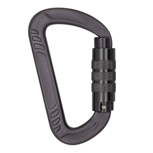 Factory Custom 12KN Self-locking Aluminum Alloy D Type Climbing Carabiner Hook