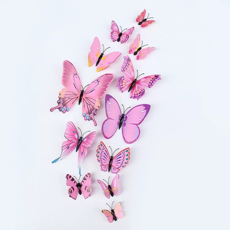 Rosa 12 unids/set