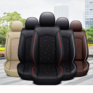 Vente en gros de housses de siège de voiture de haute qualité, ensemble complet, housse de siège en cuir, housse de siège universelle pour voiture - Product Image 5