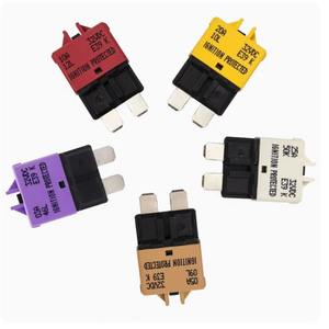 32VDC ATO Medium Manual Reset Fuse 3A-30A Resettable Blade Fuse for Cars/Trucks Various Amps 5A 7.5A 10A 15A 20A 25A 30A - Product Image 2