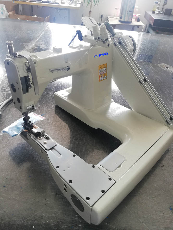 YS927 Yinsheng Double Needle Feed off the arm Overlock Stitch Sewing YS927 Yinsheng Double Needle Feed off the arm Overlock Stitch Sewing