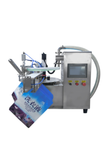 Machine <span class=keywords><strong>de</strong></span> capsulage remplissante <span class=keywords><strong>de</strong></span> poche <span class=keywords><strong>de</strong></span> bec à tête unique automatique-Portable pour le remplissage extérieur <span class=keywords><strong>de</strong></span> stockage <span class=keywords><strong>de</strong></span> boisson - Product Image 5