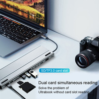 Hub USB 14 en 1 de Alta Calidad, Estación de Acoplamiento y Hub USB Tipo C 3.0 Multipuerto, Adaptador Compatible con VGA y PD para Laptop