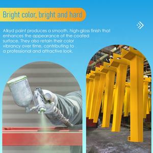 Peinture <span class=keywords><strong>antirouille</strong></span> alkyde de <span class=keywords><strong>couleur</strong></span> bleue personnalisée utilisée sur le métal de la vente directe d'usine - Product Image 3