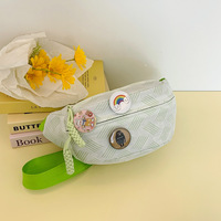 Sac de messager décontracté pour femmes sac de sport de style forêt fraîche adapté au transport de voyage cyclisme et voyage